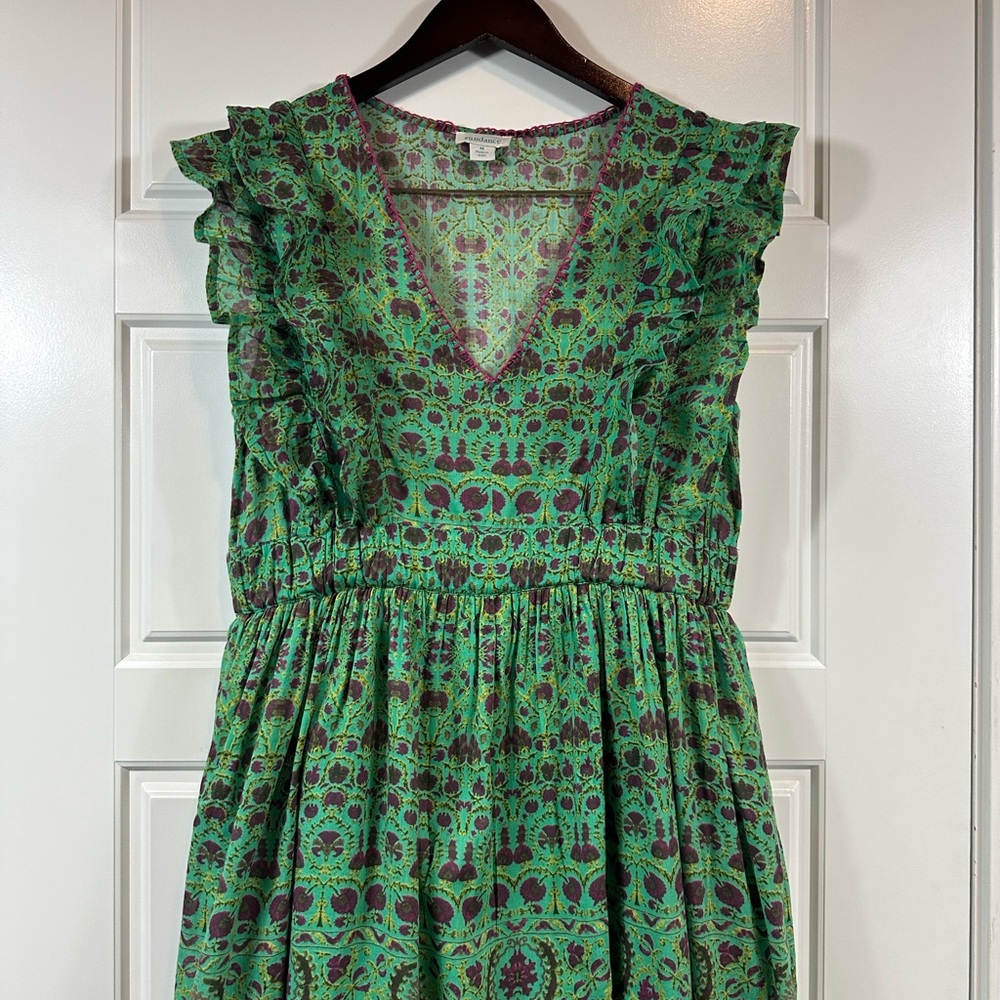 Sundance Green Printed Maxi Dress - Picture 3 of 11